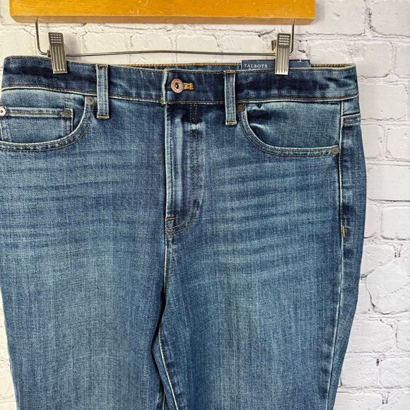 Talbots High Waist Modern Ankle Jeans Size 10P NWT - Picture 3 of 10